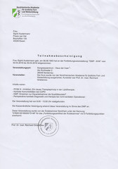 Teilnahmebescheinigung DMP Asthma / KHK